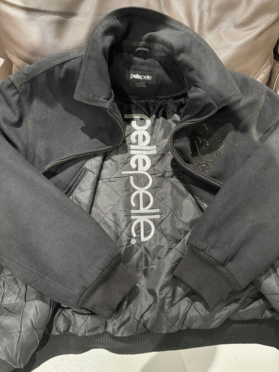 펠레펠레 울 바시티 자켓 상품이미지8