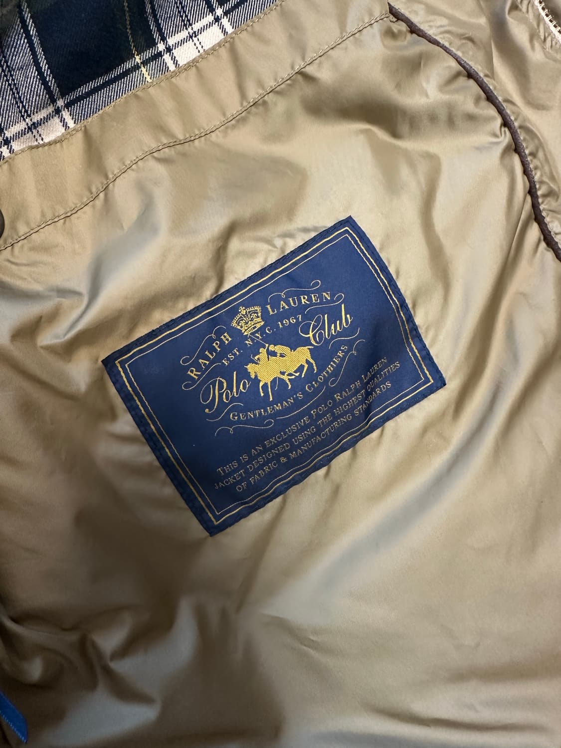 폴로 랄프 로렌 퀼팅 자켓 2XL 상품이미지10