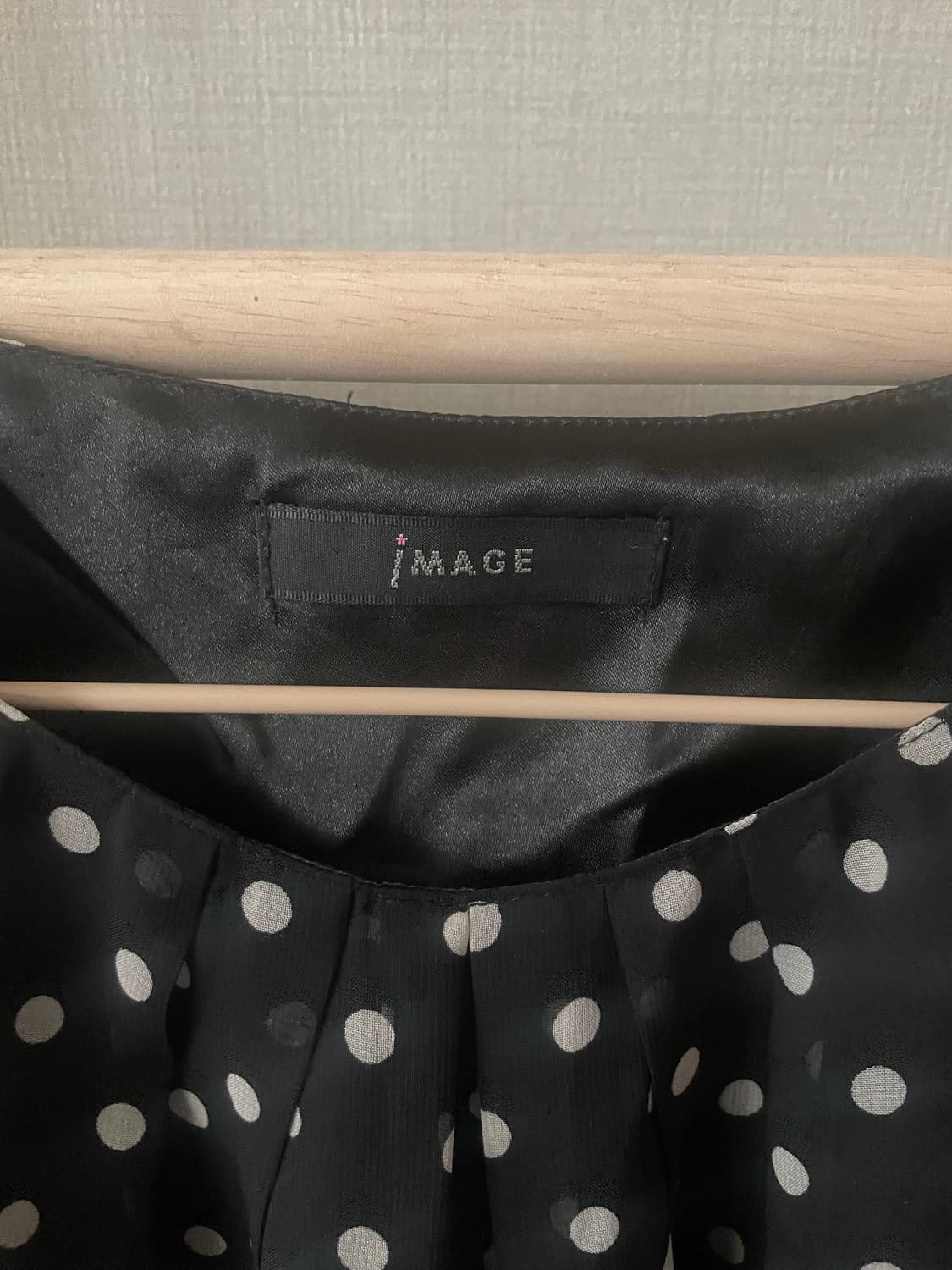 모리걸 빈티지 도트 그레이 set 🩶💙 상품이미지3