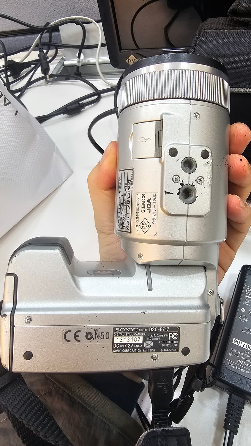 소니 dsc-f717 디지털카메라 레트로카메라 빈티지카메라 상품이미지7