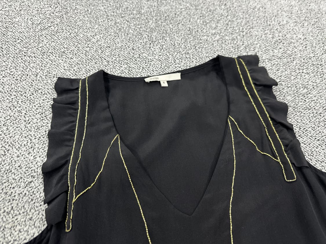 마쥬 실크 민소매 원피스 상품이미지3