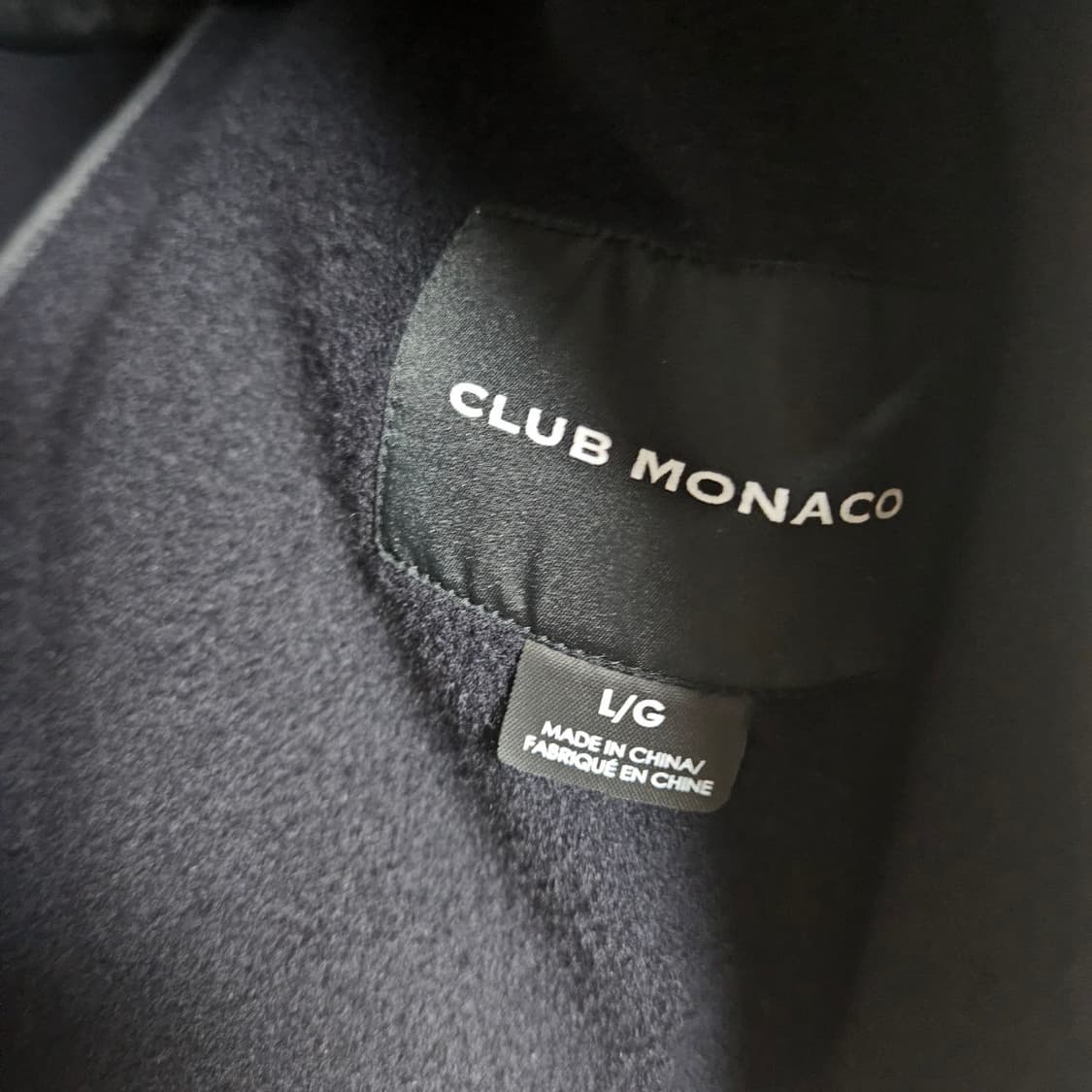 클럽모나코 캐시미어 코트 라지 105 상품이미지2