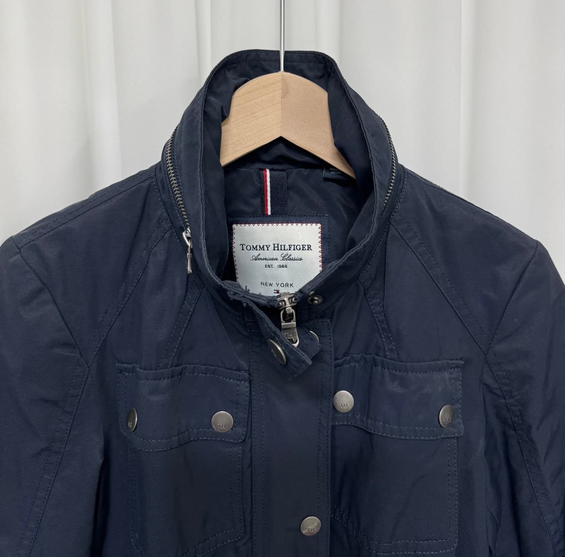 타미힐피거 네이비 야상자켓 상품이미지8