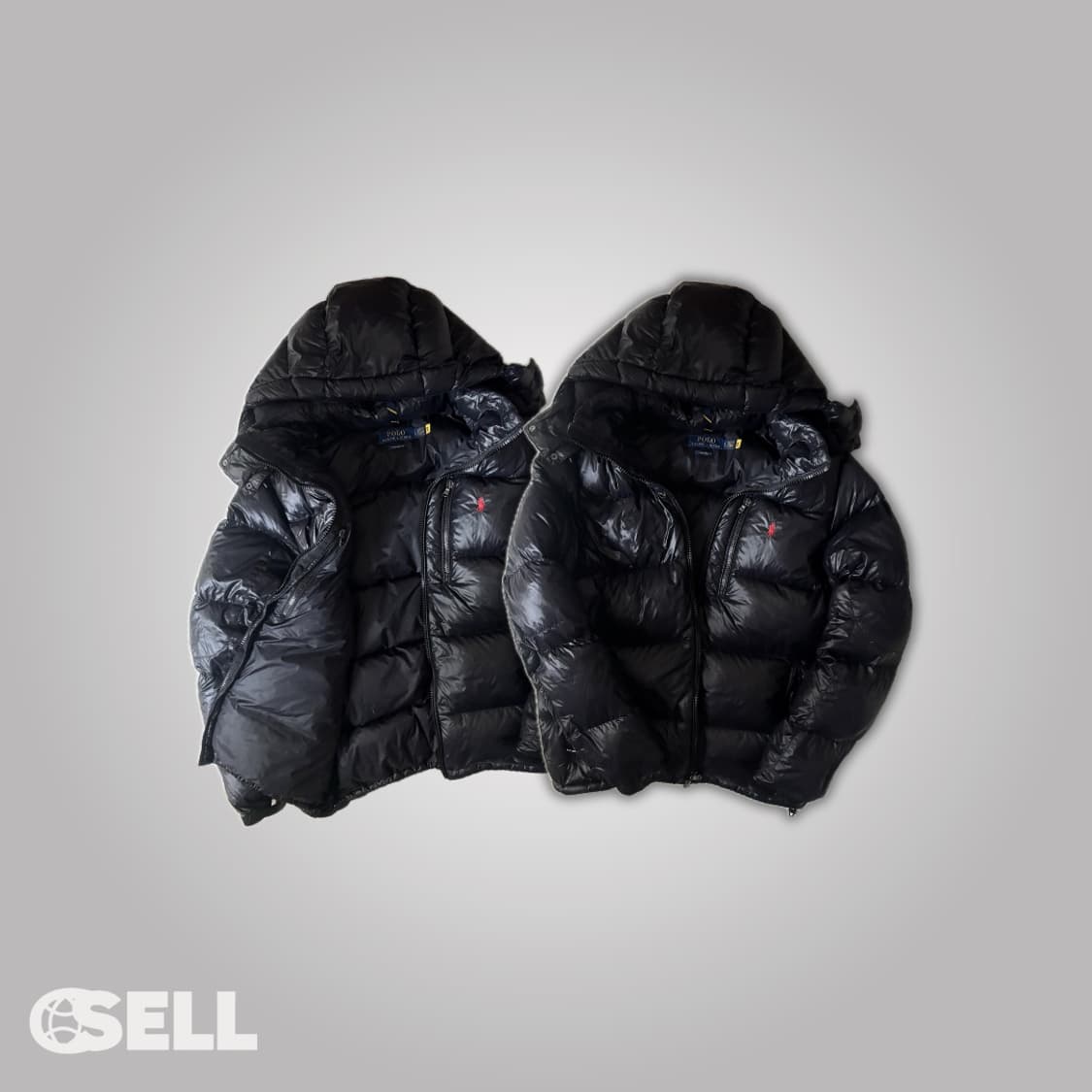 폴로 유광패딩 상품이미지3