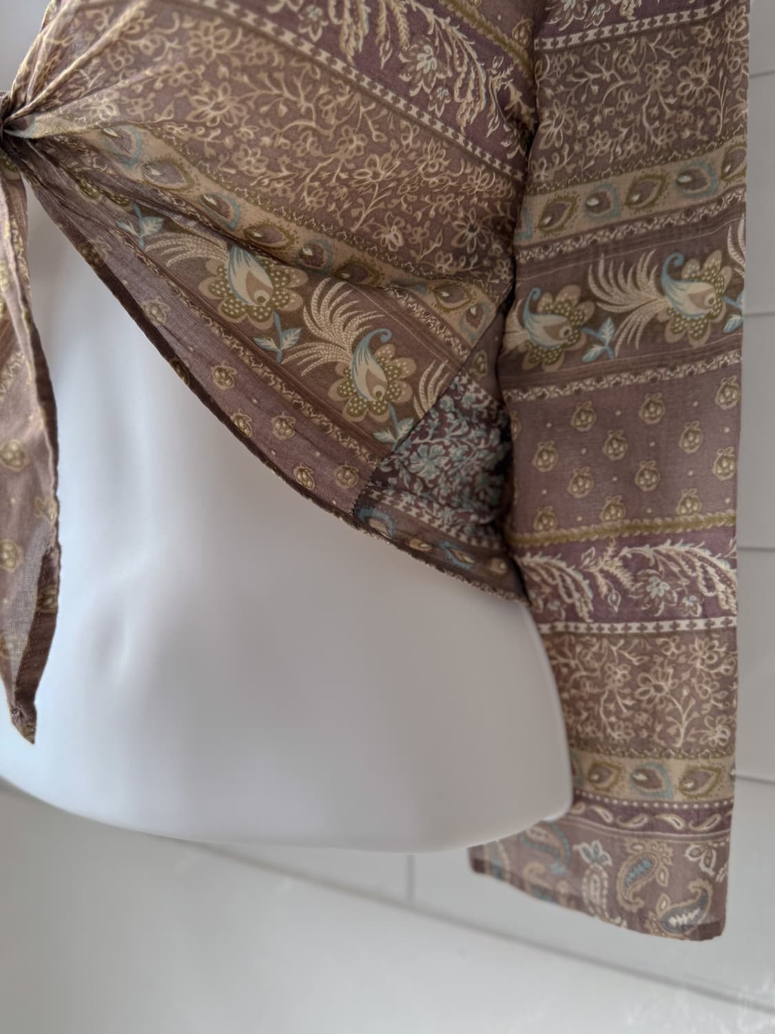 Paisley No-Button Cardigan 0298 상품이미지3