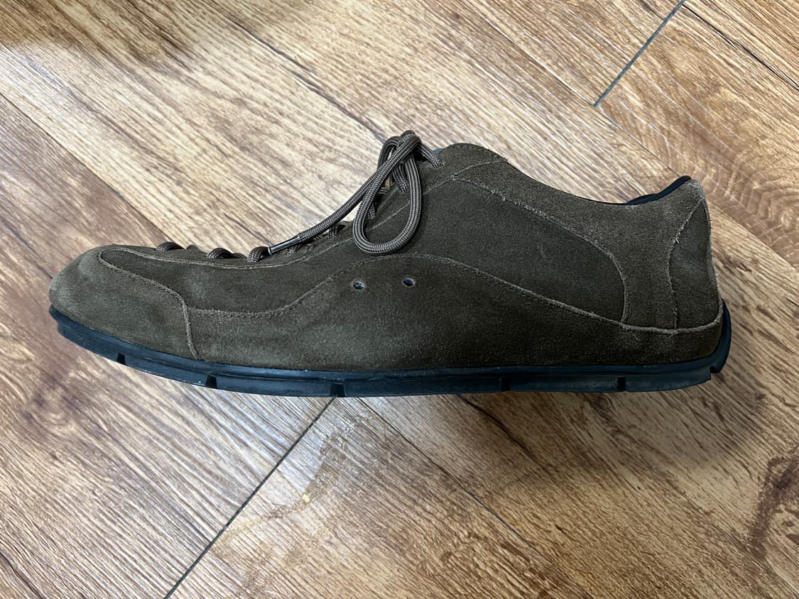 로맨틱무브 보울러 스니커즈 R25M200 리얼브라운 스웨이드 (280) 상품이미지3