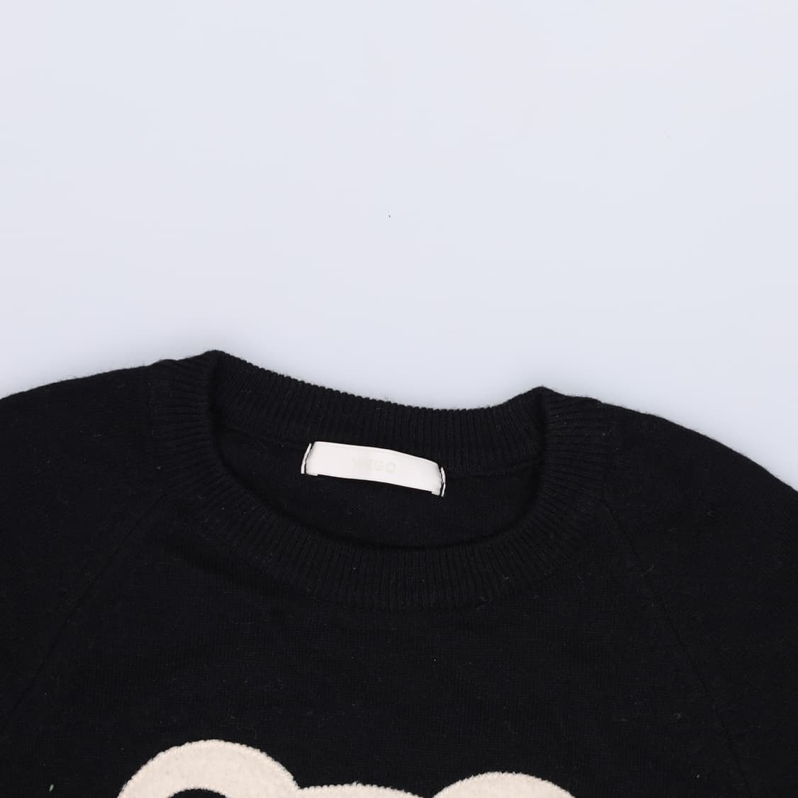 F 위고 여성 베어 긴팔니트 0224H1 상품이미지3