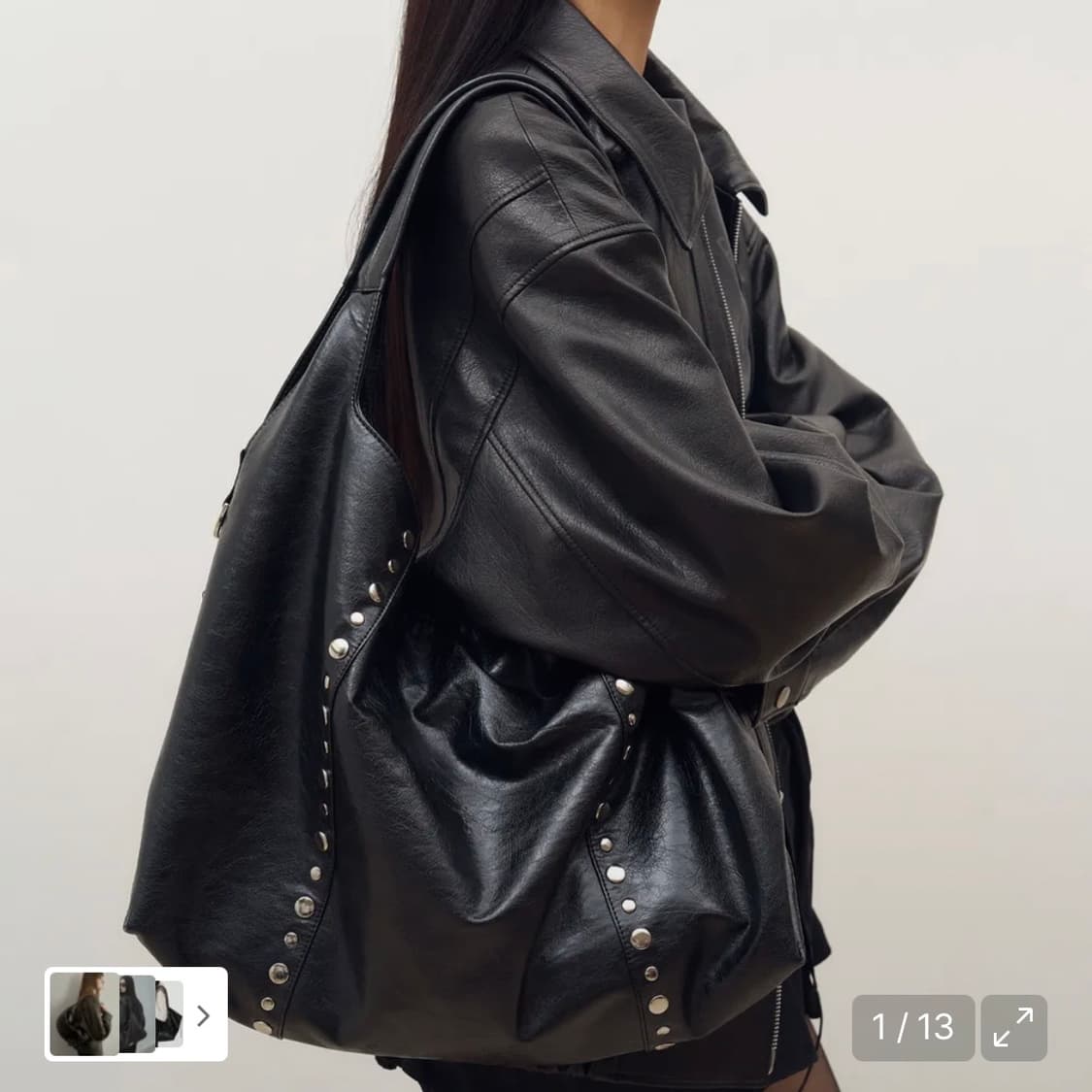 도프셉 Marron Bag in Black 상품이미지2