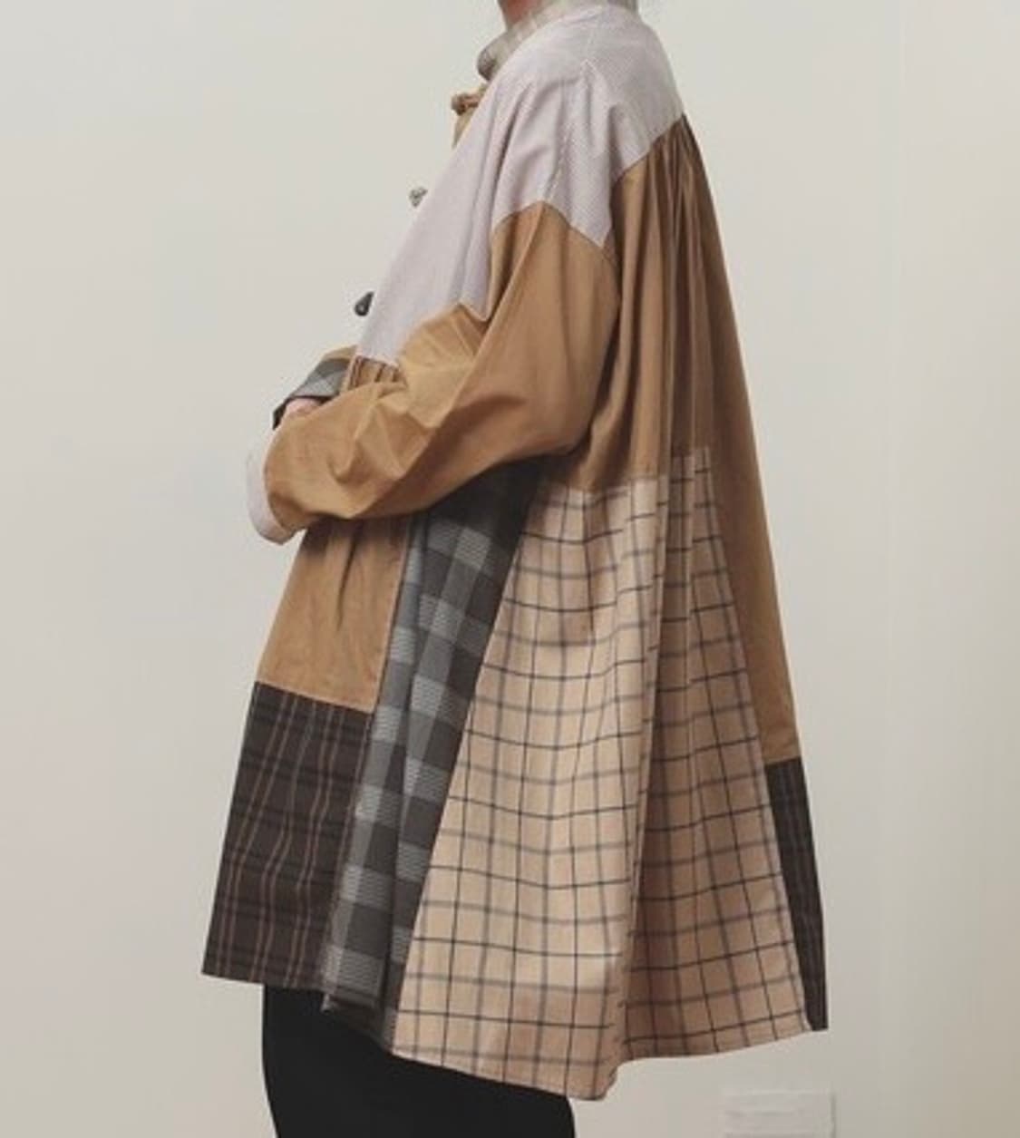 토리토x빔즈보이 차이나카라 셔츠원피스 상품이미지3