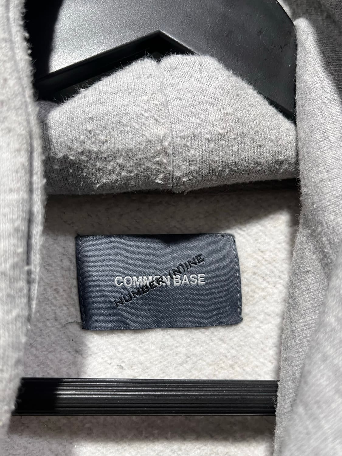 Common Base x Number Nine 후드 상품이미지7