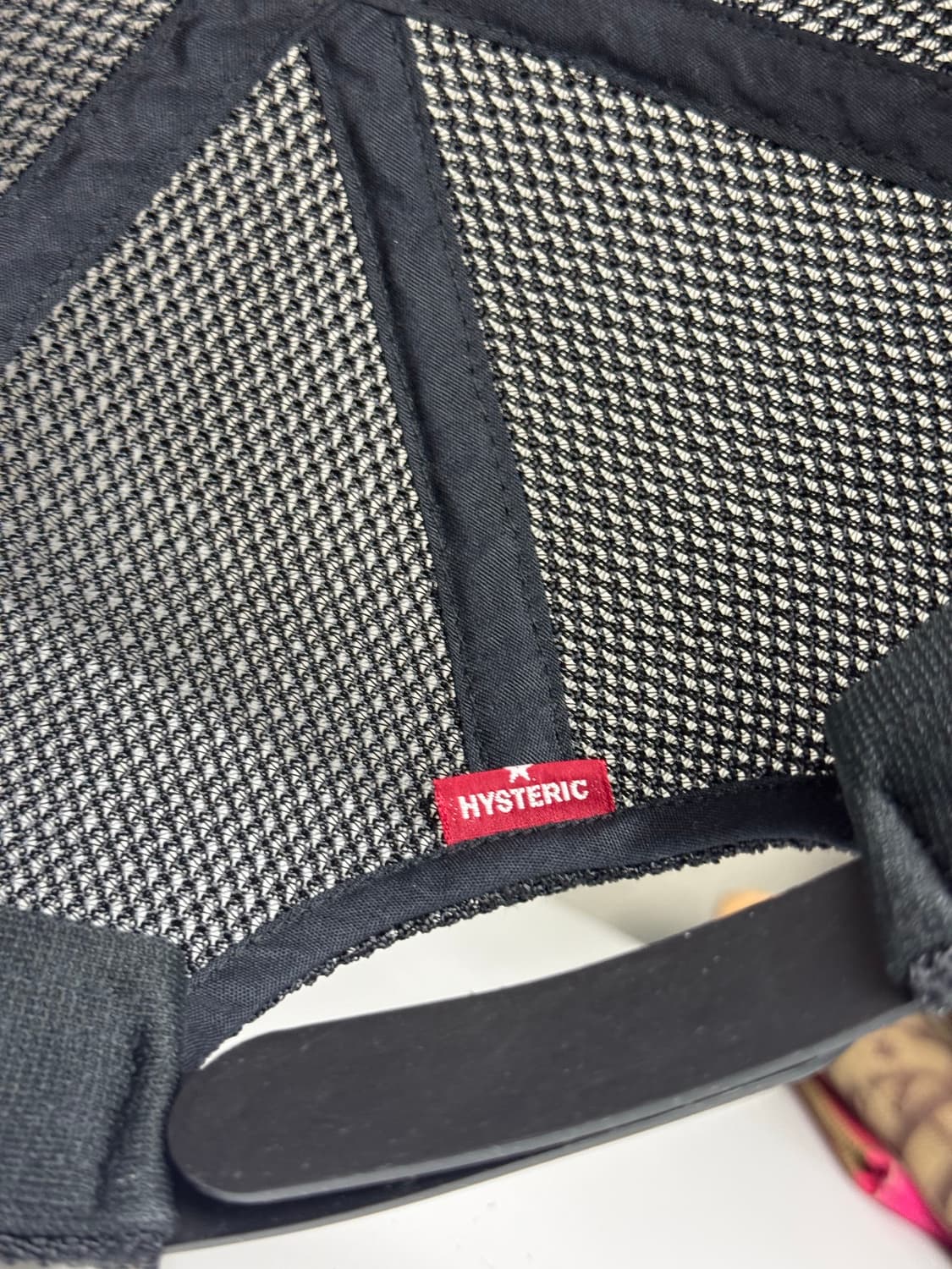 히스테릭 글래머 아카이브 라인스톤 히스걸 매쉬캡 볼캡 모자 상품이미지6