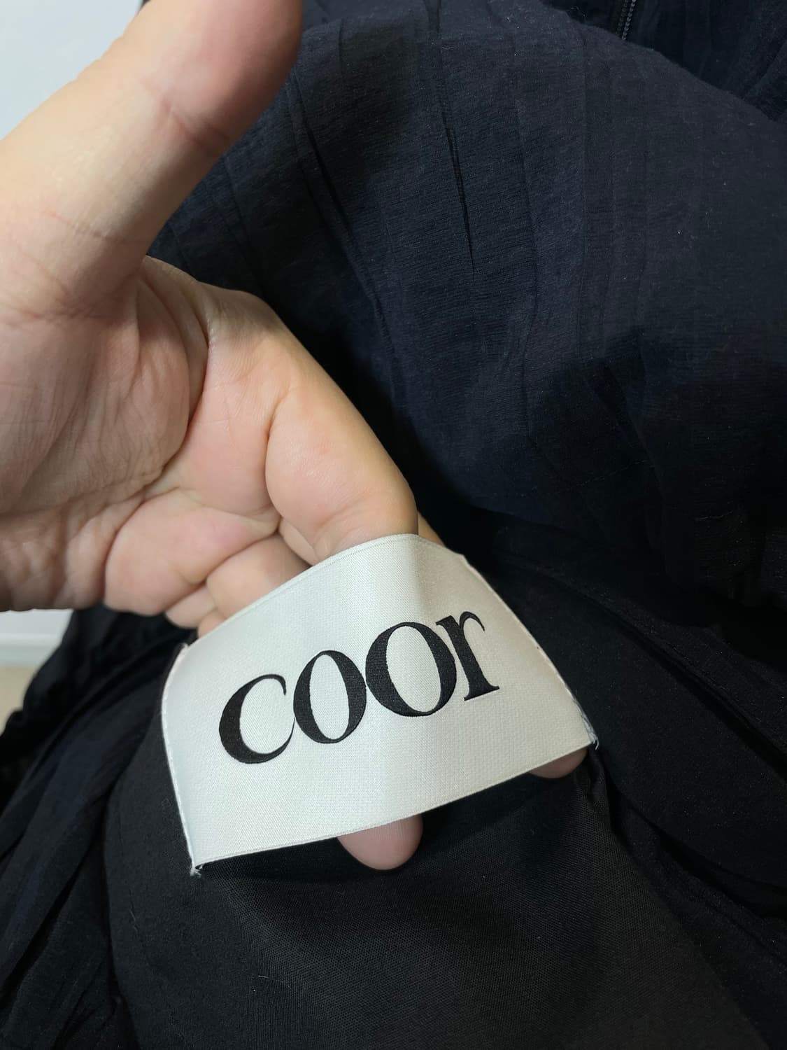 (S) Coor 쿠어 투웨이 스트링 바람막이 자켓 상품이미지5