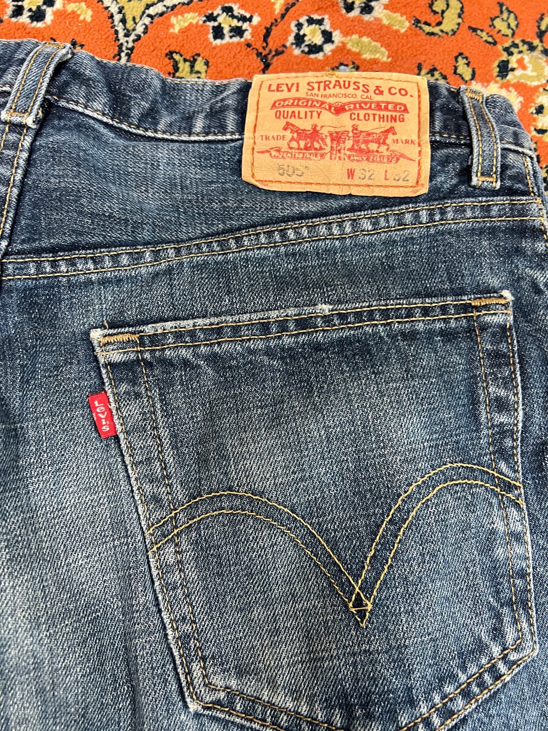 [32] 리바이스 빈티지 505 디스 데님 팬츠 상품이미지4