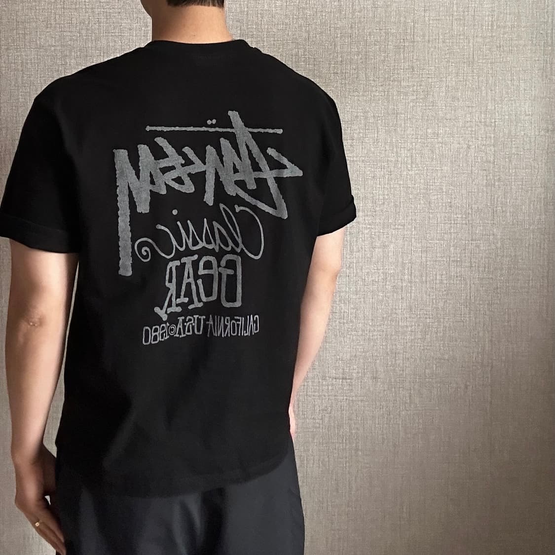 스투시 피그먼트 다이드 클래식 기어 반팔 티셔츠 상품이미지1