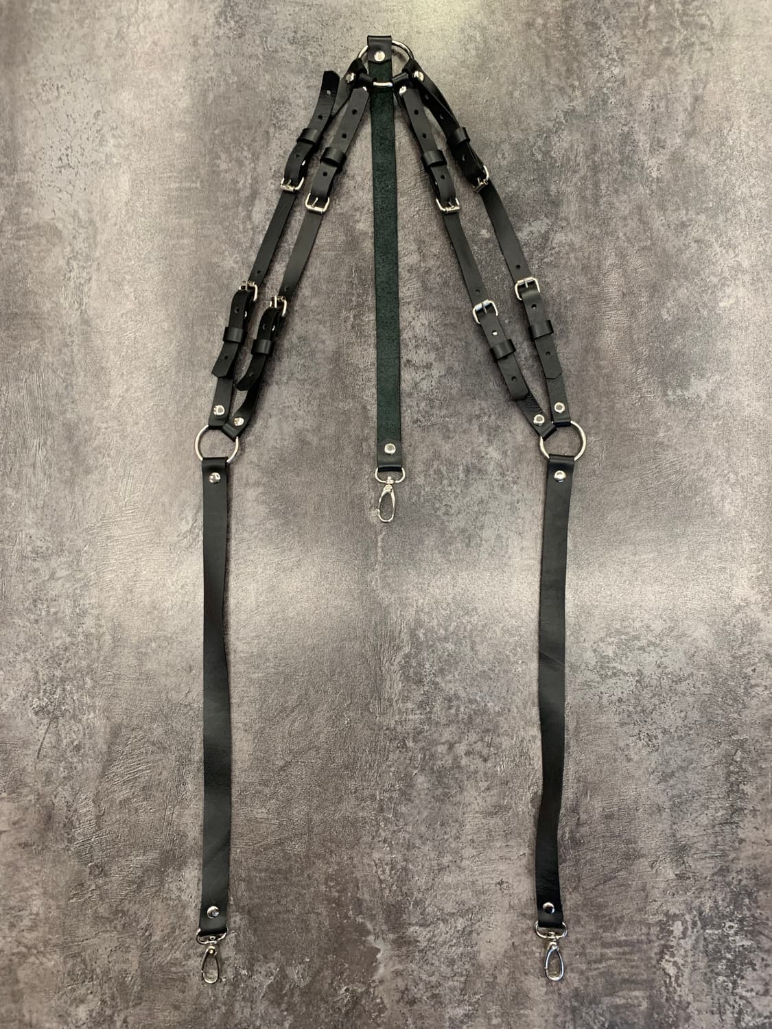 커스텀 오더 서스펜더-1(리얼-레더)유니색스 상품이미지4