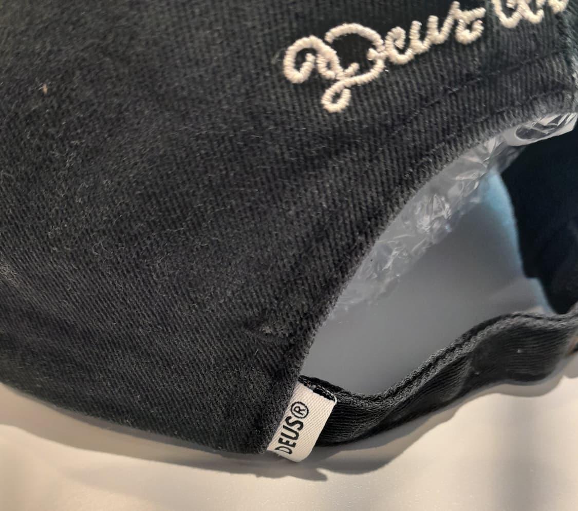 💥데우스 엑스마키나 밀라노 워싱 볼캡 (블랙)
 상품이미지5