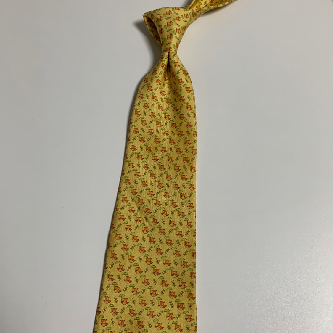 살바토레 페레가모 명품 빈티지넥타이 A등급 8.8cm 상품이미지7