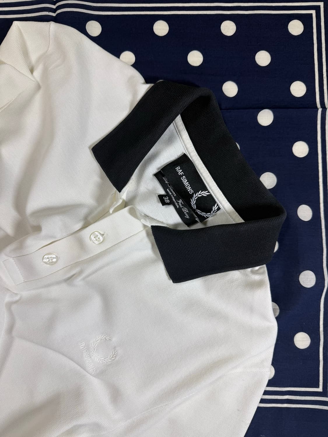 "Fred Perry•Raf Simons" Polo Shirt 상품이미지1