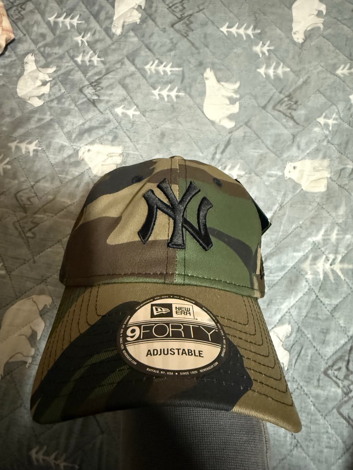 뉴에라 언스트럭쳐 카모 볼캡 모자 상품이미지1