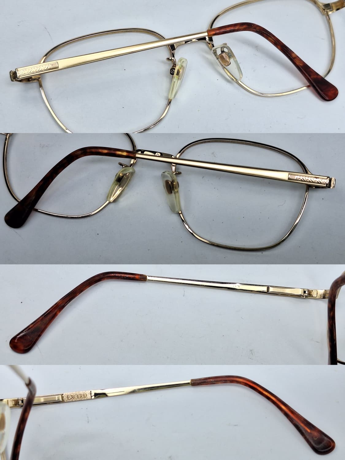 80~90s/빈티지 하이엔드 금압착/시티즌 Exceed 5622 안경테 상품이미지3