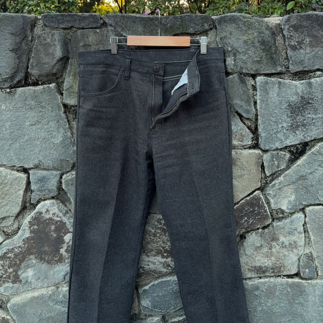 랭글러 Wrangler 울 블렌드 세미 부츠컷 트라우저  상품이미지6