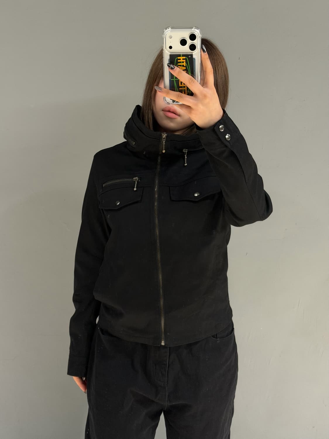 high-neck design BONO jacket 상품이미지2