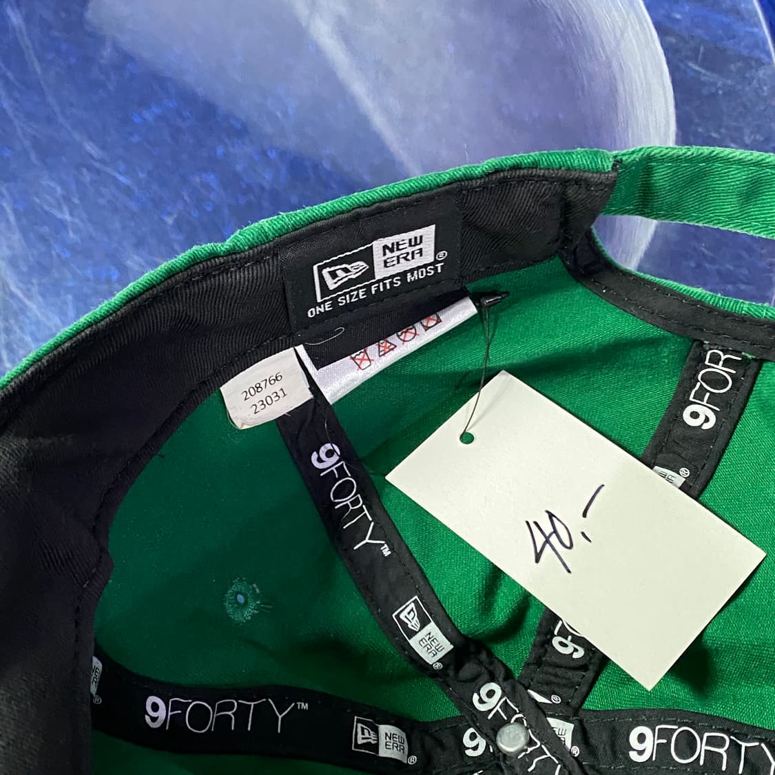 뉴에라 뉴욕양키스 그린 볼캡 B4374  상품이미지5