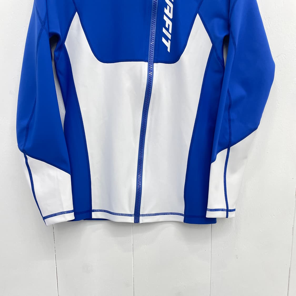 다이나핏 배색 트레이닝 집업 블루 상품이미지4