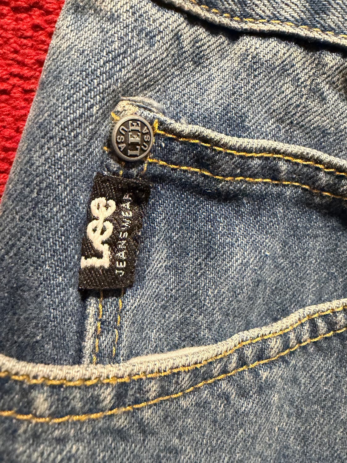 Lee Riders light indigo pants / 리 라이더데님 상품이미지3