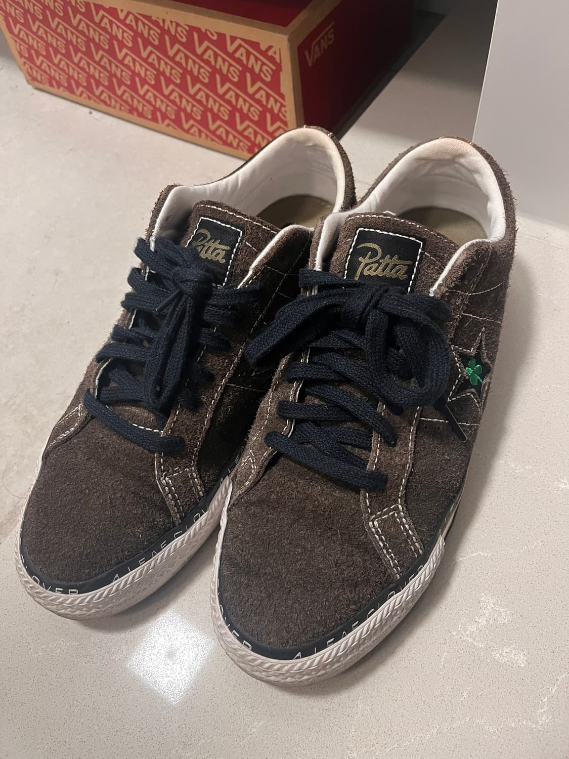 🍀컨버스 x 파타 원스타 스웨이드 브라운 270 상품이미지2