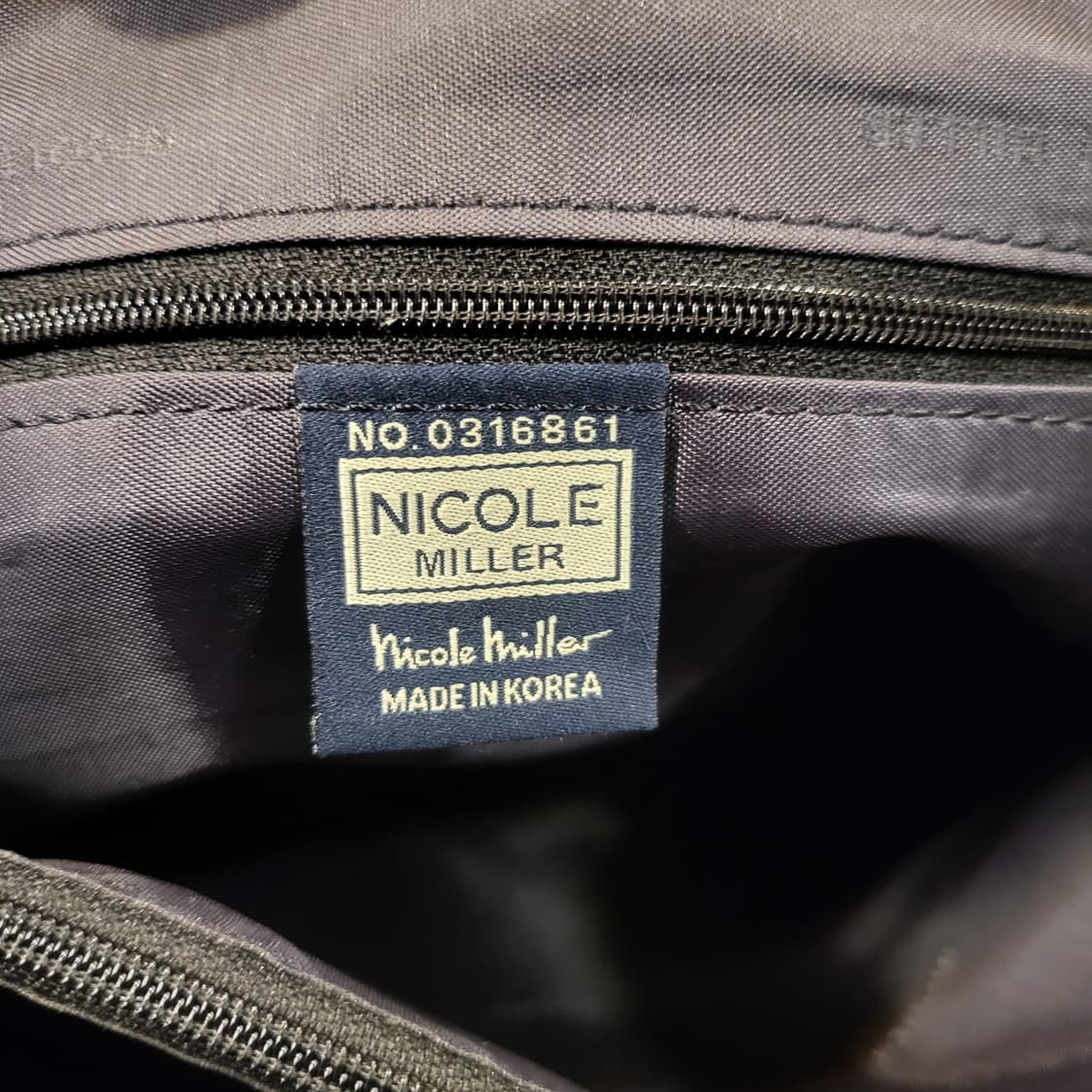 NICOLE 레더 백팩 상품이미지7