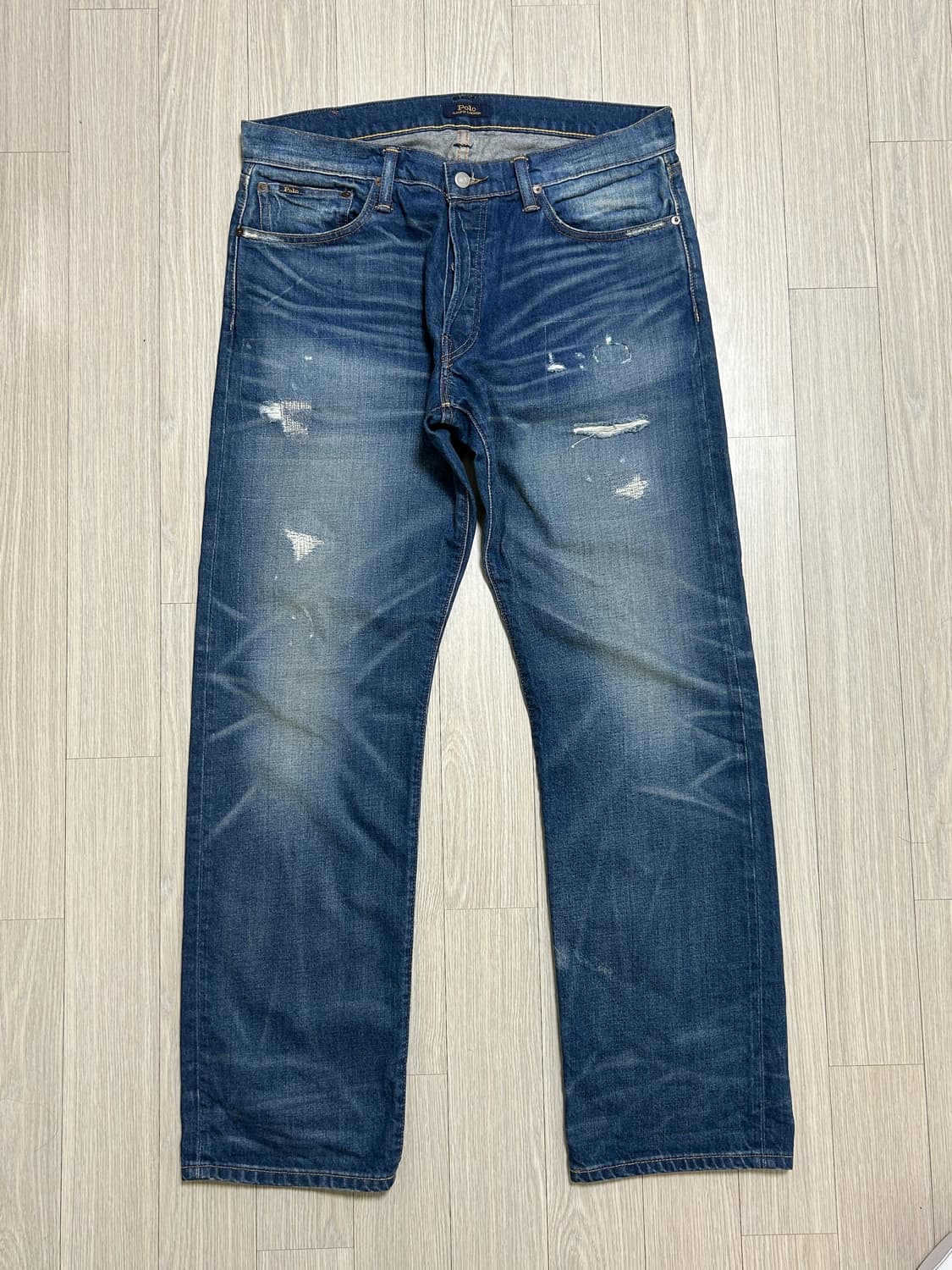 폴로 디스트로이드 워싱진 (매장 구매) 상품이미지3