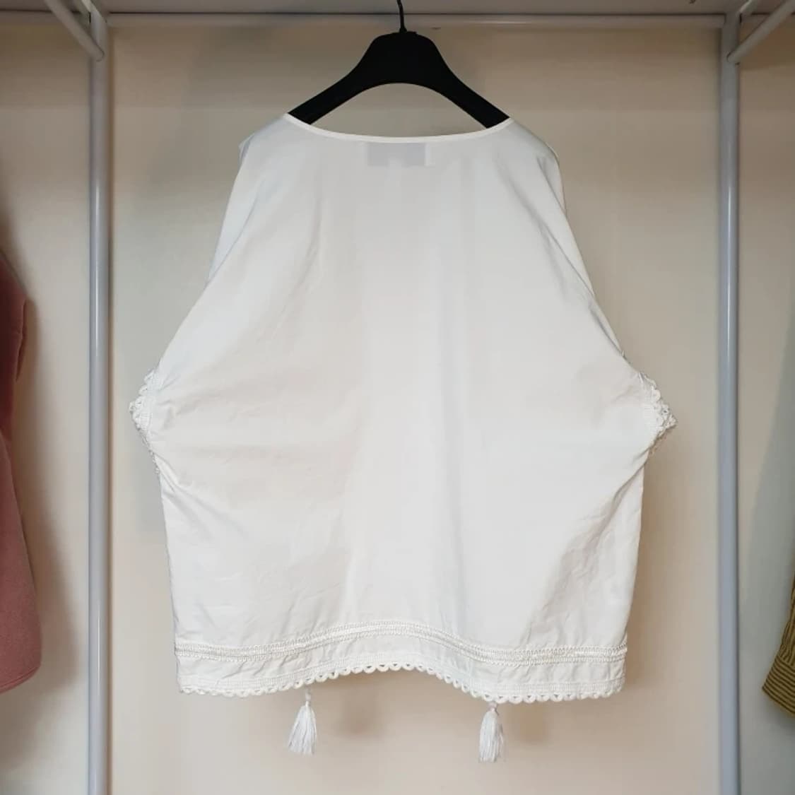 Derek Lam 데렉램 코튼 크로셰믹스 보호시크 블라우스 탑 상품이미지4