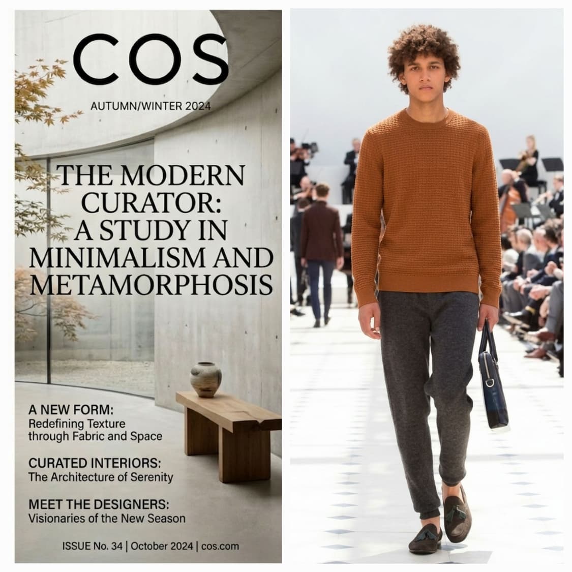 100.COS 스판 라운드니트 상품이미지1