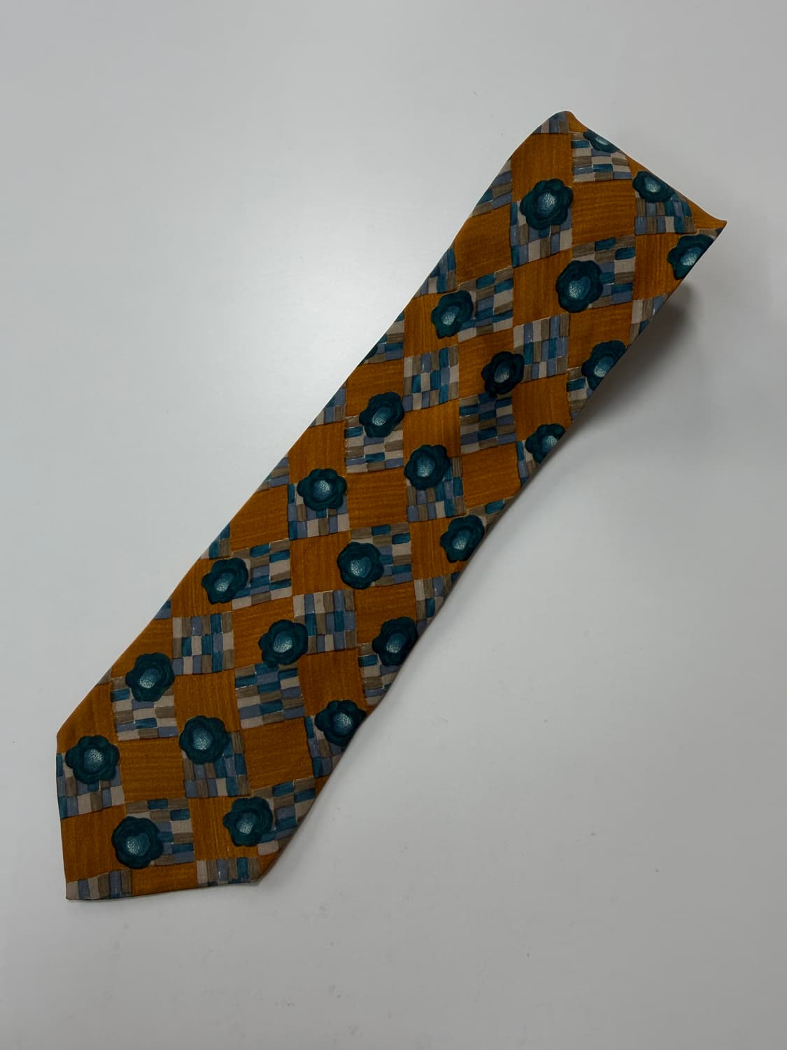 웅가로 (Ungaro) 실크 넥타이 9.3cm 상품이미지1