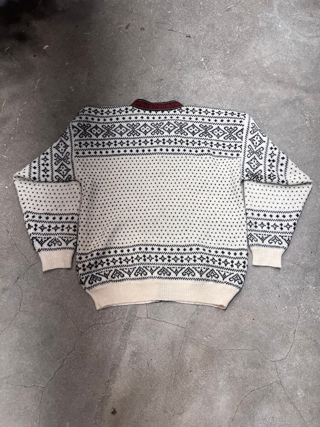 노르웨이 노르딕 울 가디건 상품이미지5