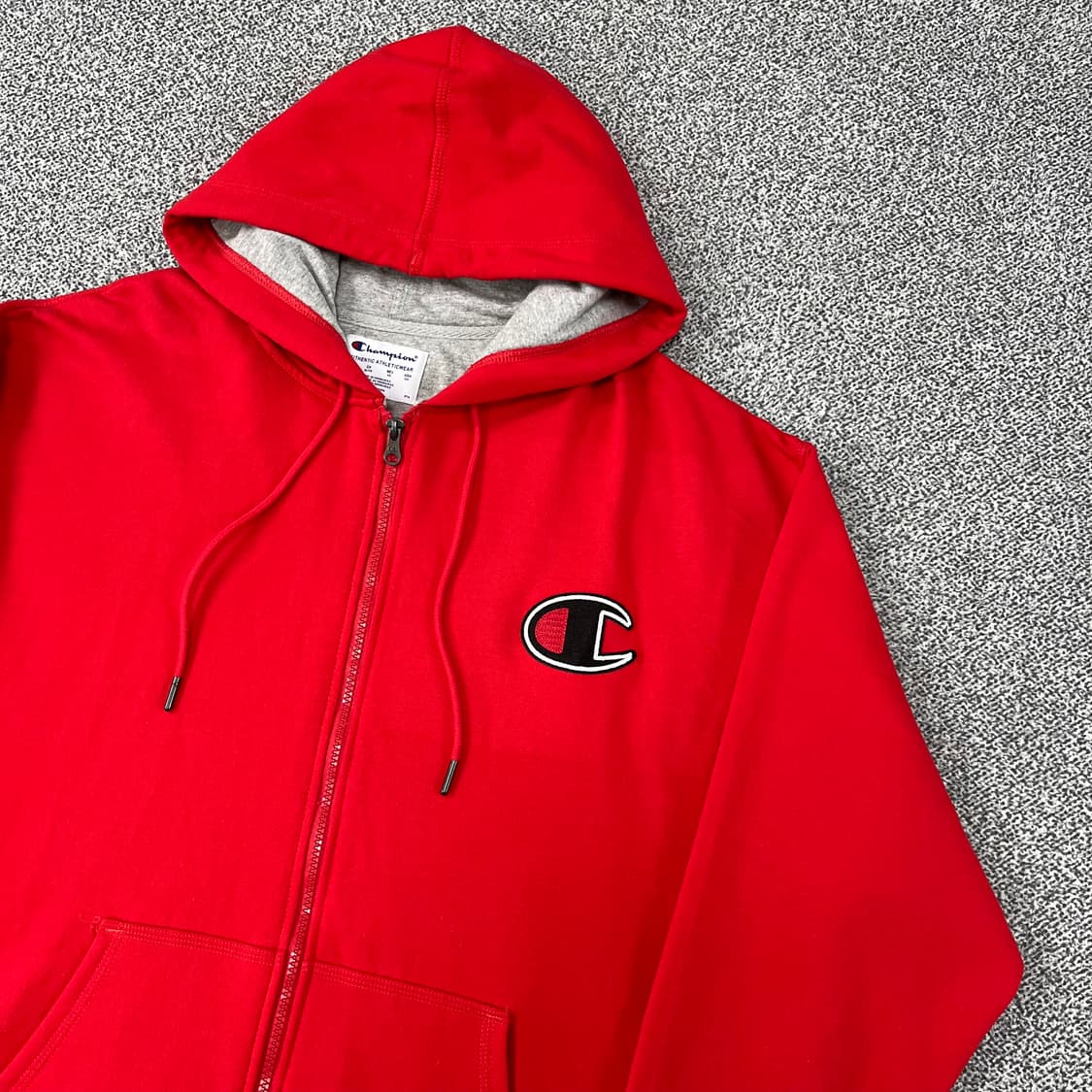 <챔피온 빅 로고 오버핏 후드집업> No.1369 상품이미지5