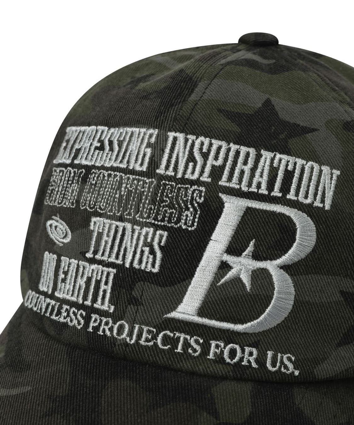 바우프 BAUF B LOGO 볼캡 모자 스타 카모 상품이미지4