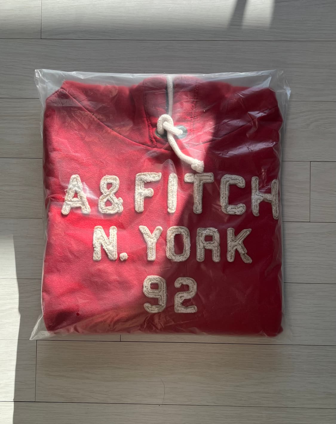 아베크롬비 후드 y2k 레드 L    남녀공용 상품이미지10