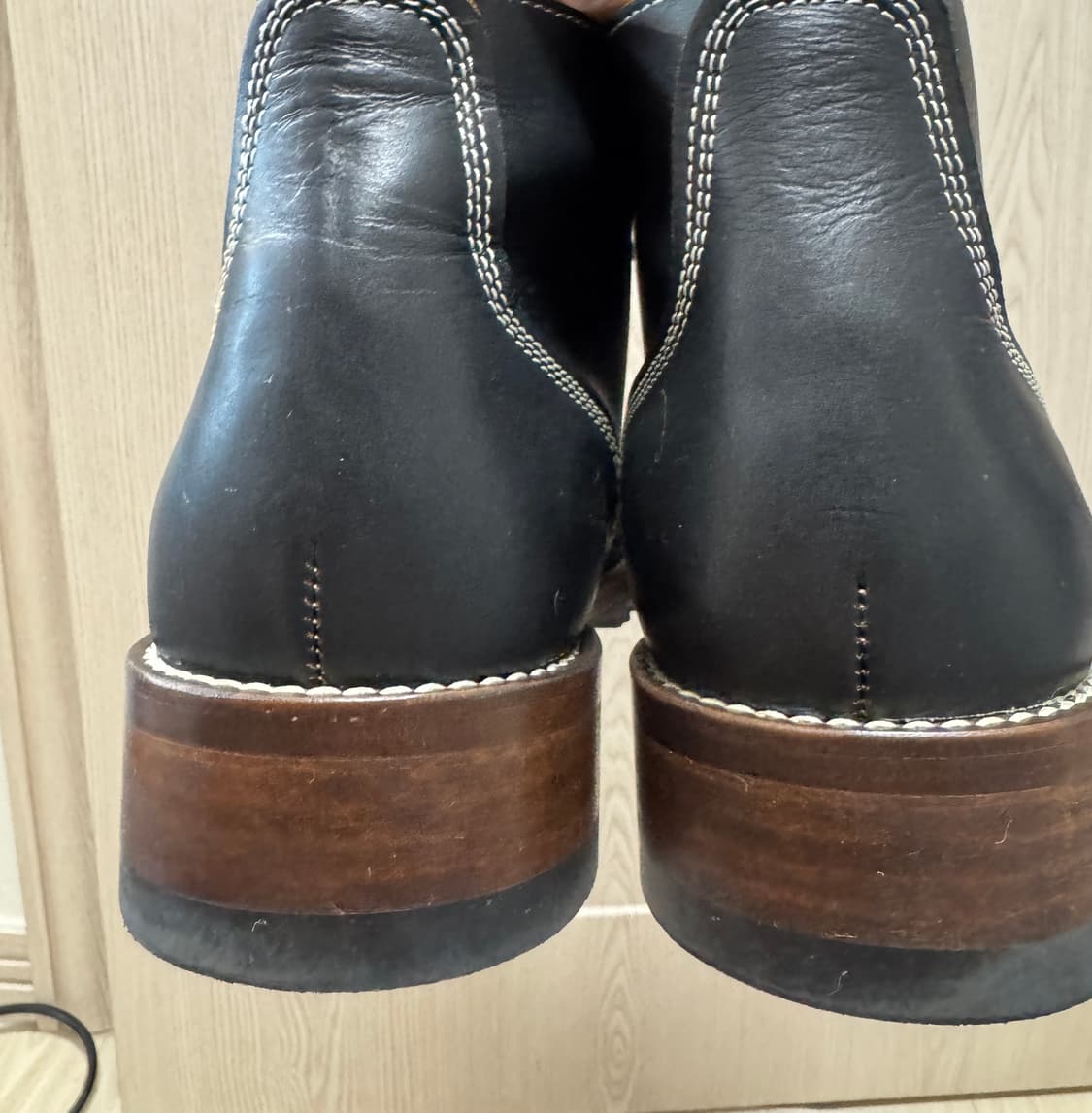 빌리스엔코 Billy's 블랙 워커 부츠 265 상품이미지4