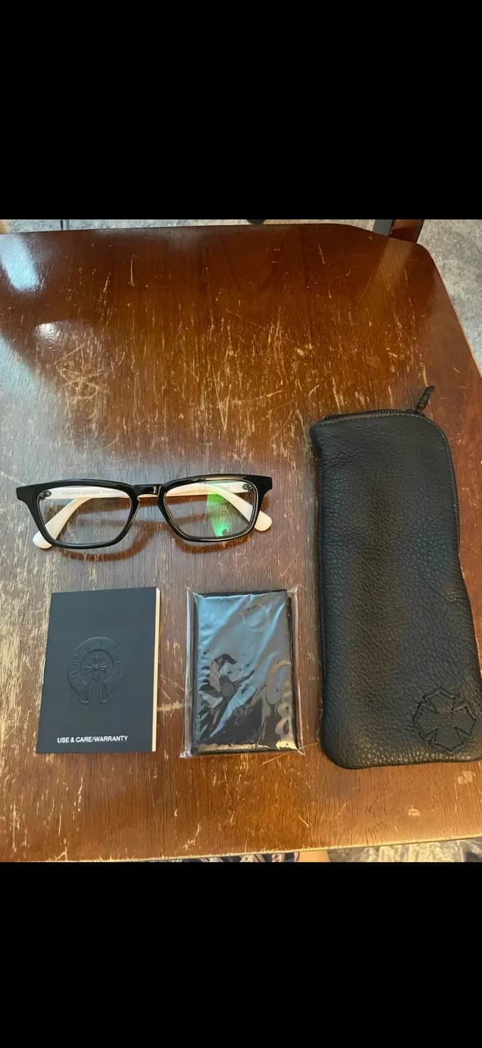 크롬하츠안경 micropoke 블랙 새상품 상품이미지1