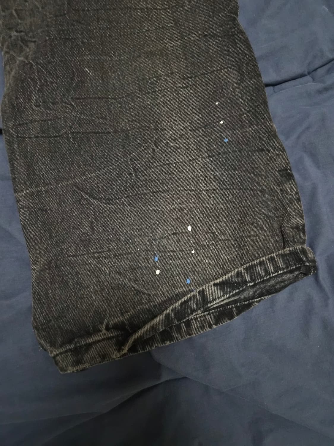 아더에러 자라 슬릿진 블랙진 흑청 데님 36 사이즈 상품이미지8