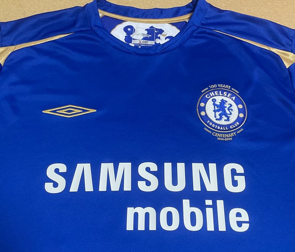 엄브로 첼시 05/06 100주년 홈 셔츠 드록바 No.15 상품이미지6