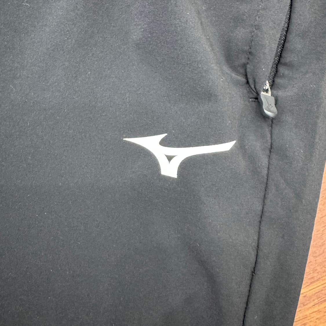 L 미즈노 블랙 기능성 반바지 팬츠  상품이미지3