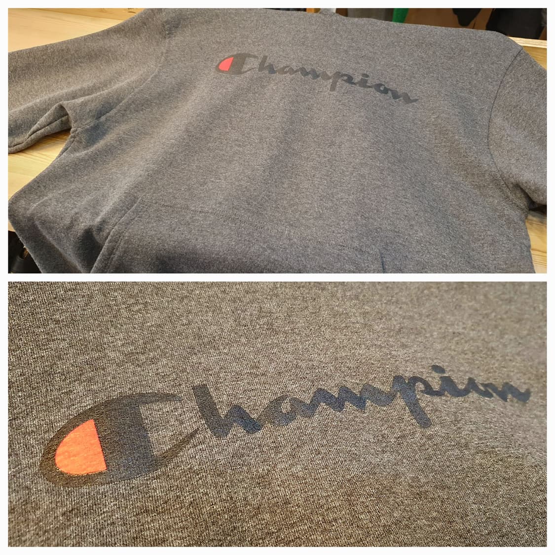 (새상품)100.챔피언 기모 후드티 상품이미지4