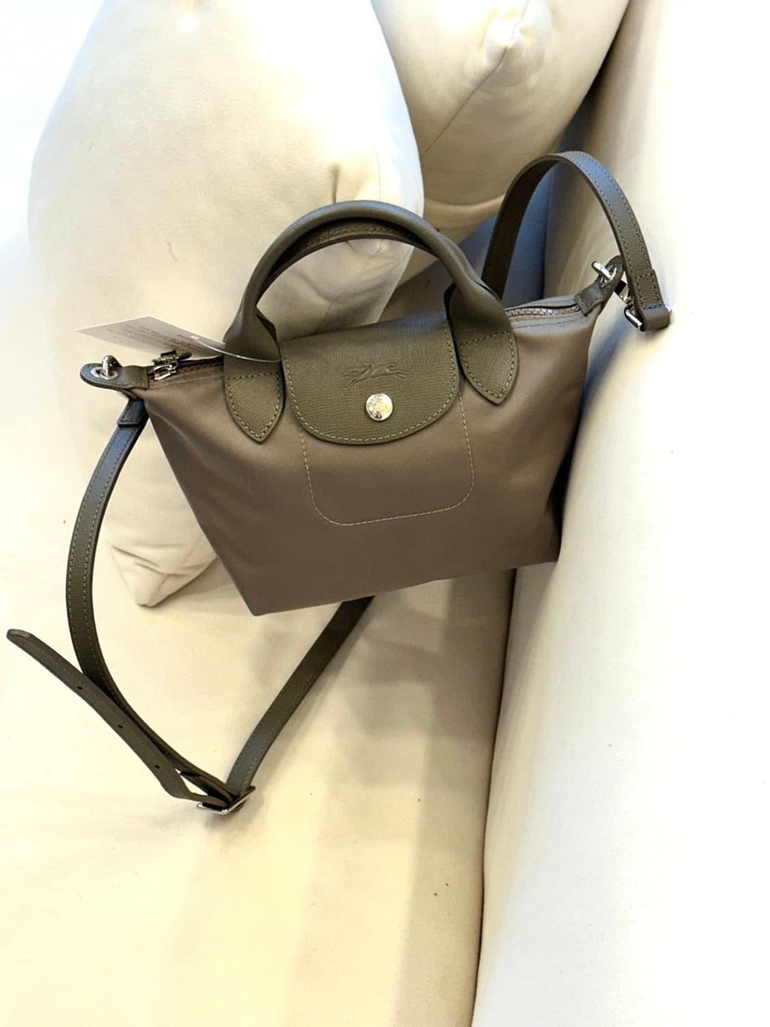 롱샴 르 플리아쥬 탑핸들백 (정품) 상품이미지1