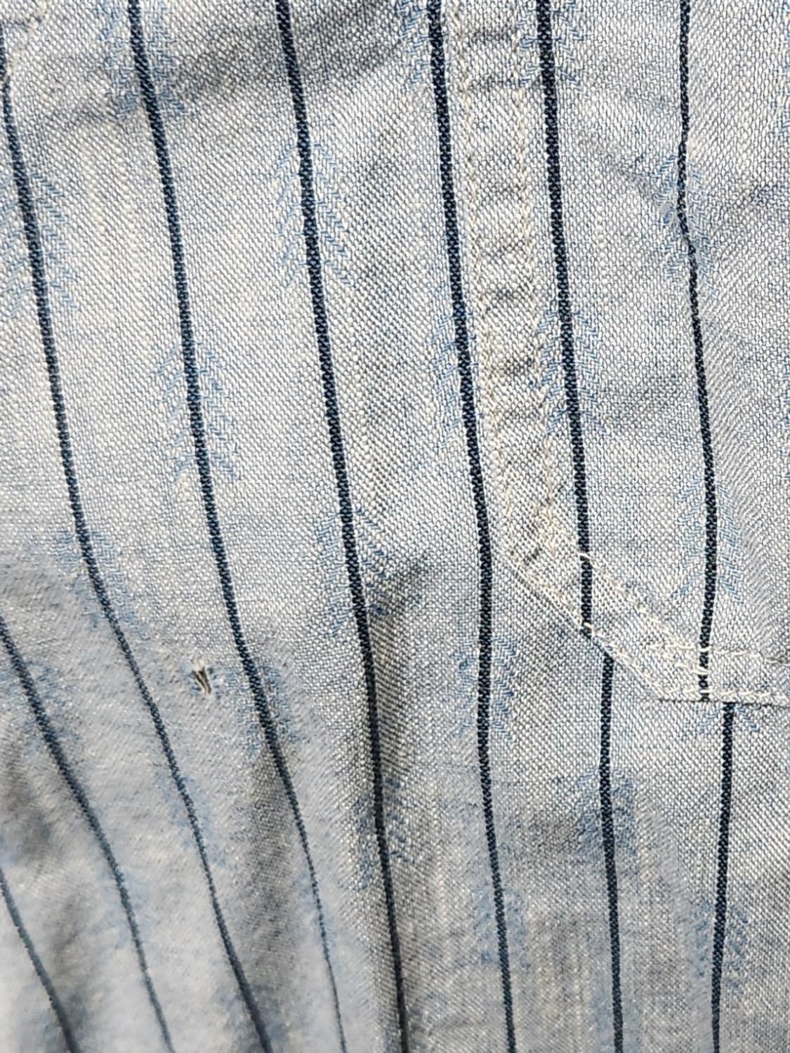 RRL 더블알엘 스트라이프 워크 셔츠 M 상품이미지6