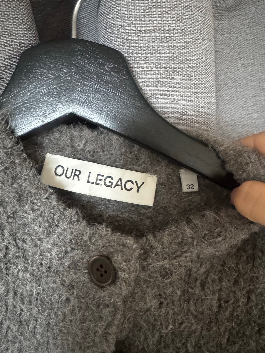 아워레가시 슈렁큰 가디건 32사이즈 상품이미지6