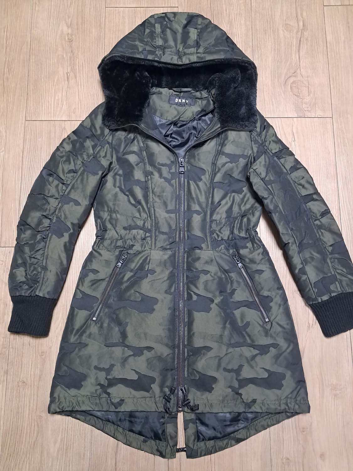 DKNY 롱패딩 XS  상품이미지1