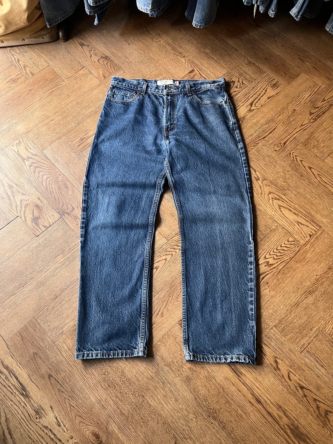 [36]00's 리바이스 USA 505 맥시코제 빈티지 워싱 데님 팬츠 상품이미지2